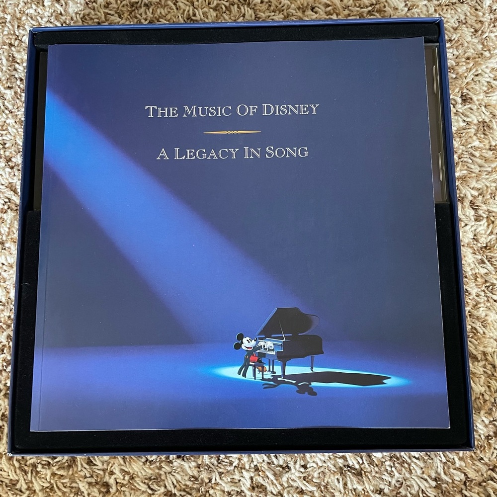The Music of Disney A Legacy in Song CD 1992 3 Disc Box Set